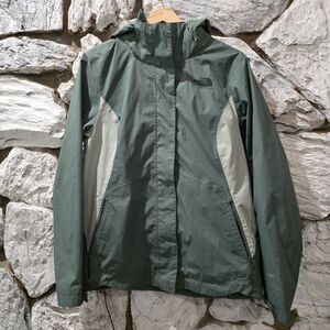 The North Face Hyvent Women's M Green Full Zip Jacket